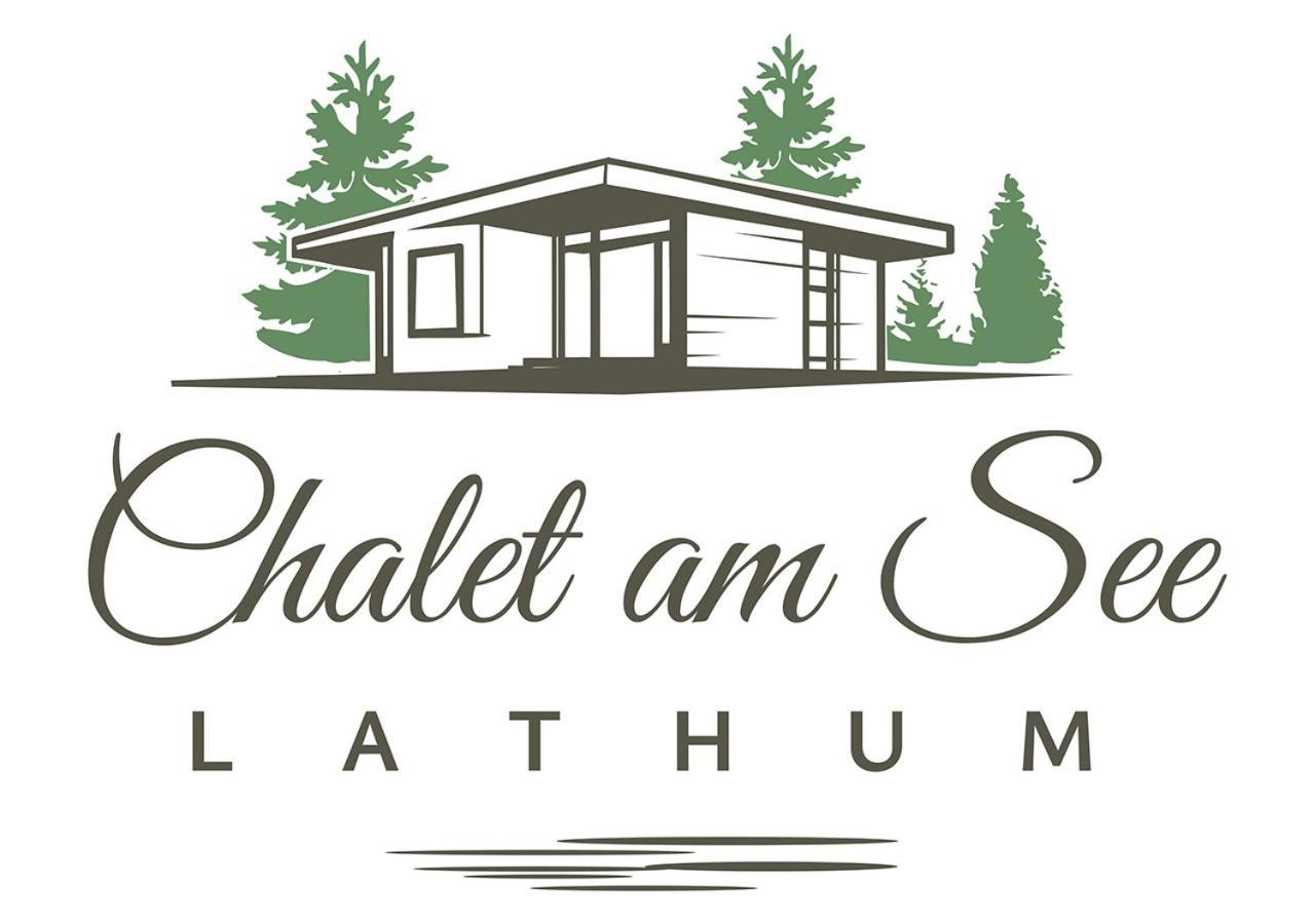 Chalet Am See Lathum Exterior foto